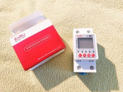 Eladó új programozható fogyasztásmérő, kismegszakító, feszültségfigyelő, életvédelmi relé, ÁVK