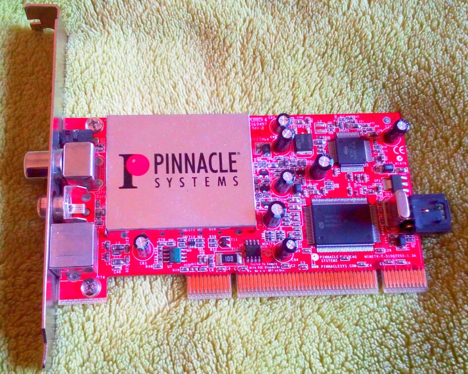 Eladó Pinnacle Systems PCI TV-tuner kártya garanciával