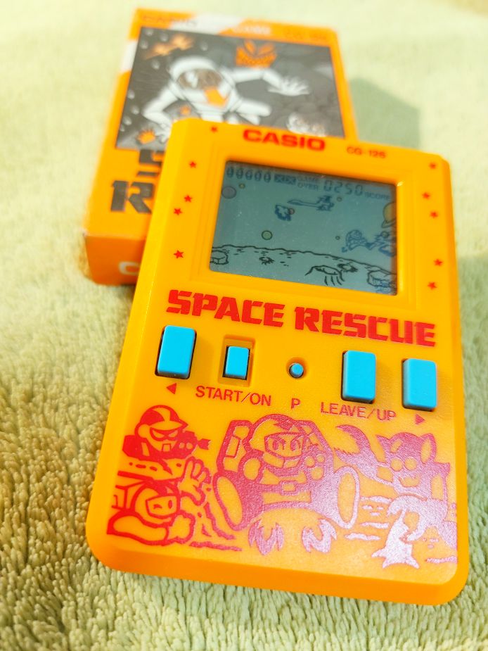 elado casio cg 126 space rescue lcd jatek