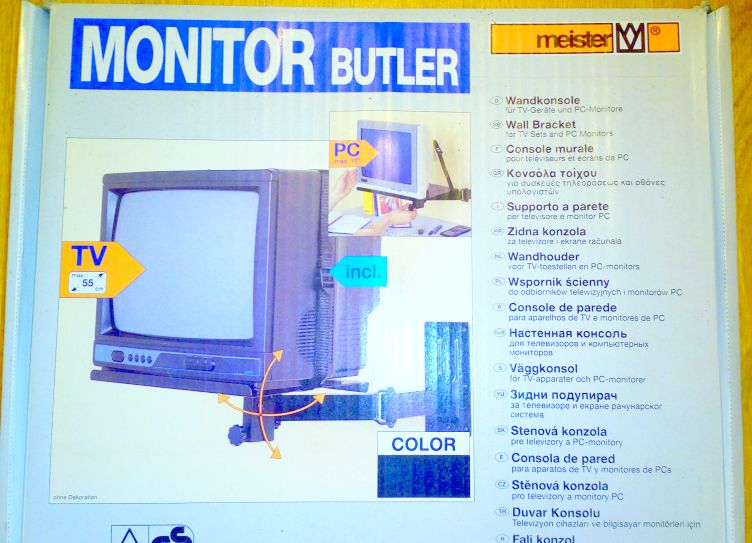 Eladó Robusztus Fali Konzol Retro Eszközökhöz (számítógép tartó konzol)