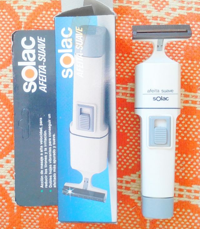 Eladó Solac elemes rezgőfejes borotva