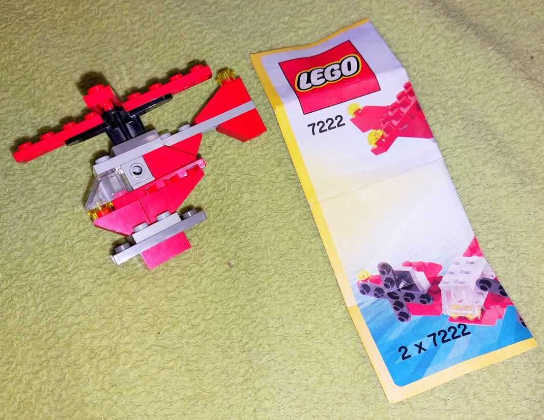 Eladó LEGO 7222 – Kis Piros Helikopter 28 részes építőkészlet