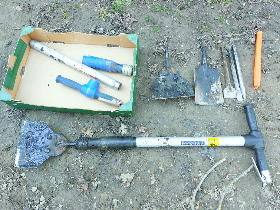 Eladó használt Scheppach Aero 2 Spade légkalapács, pneumatikus multifunkciós szerszám