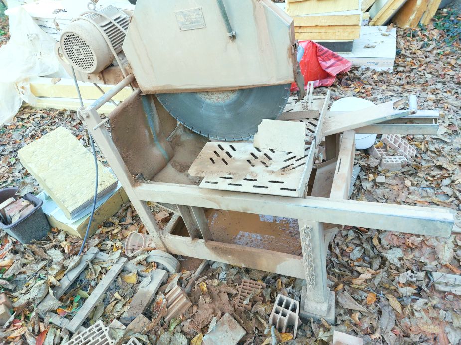 Eladó használt vizes téglavágó vizesvágó gyémántvágó 650mm tárcsa 400V 4kW