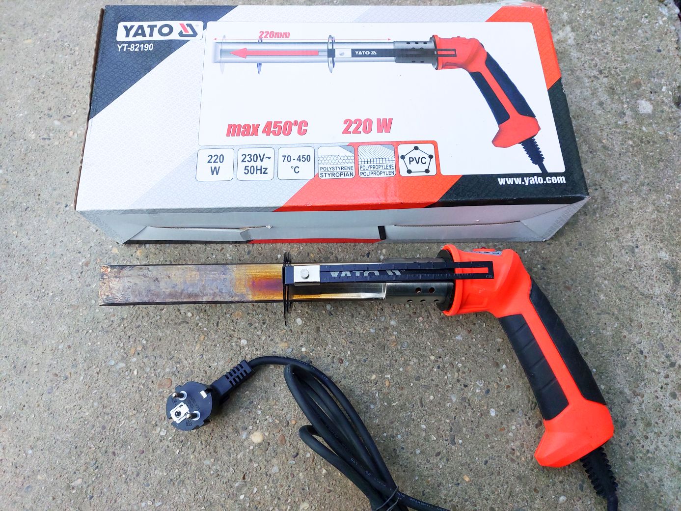 elado yato yt82190 hokes polisztirolvago